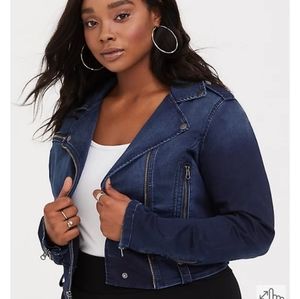Torrid Jean Jacket Plus Size 4